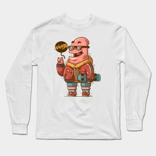 Patrick SpongeBob Wumbo Long Sleeve T-Shirt